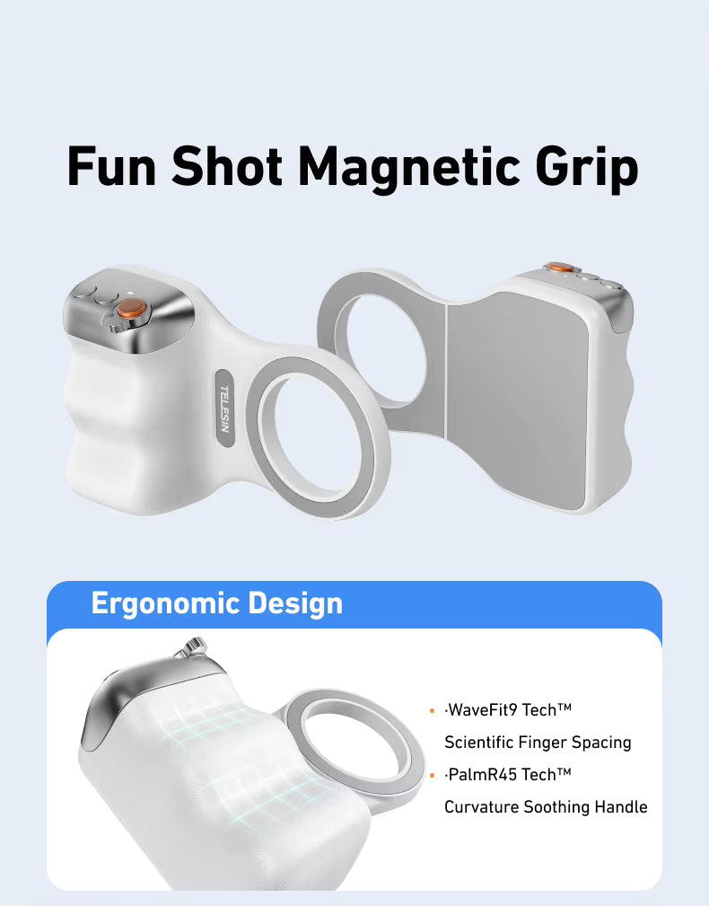 Magnetic Phone Camera Grip Handle